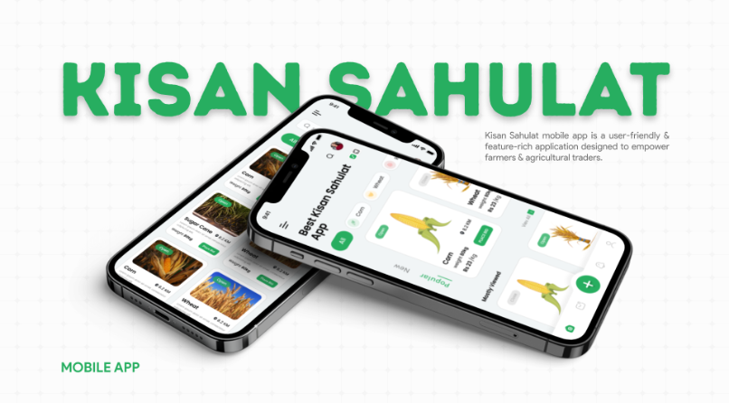 Kisan Sahulat mobile app presentation
